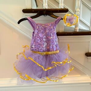 Gracie children costume dance size SC first 3 - 6 years old
